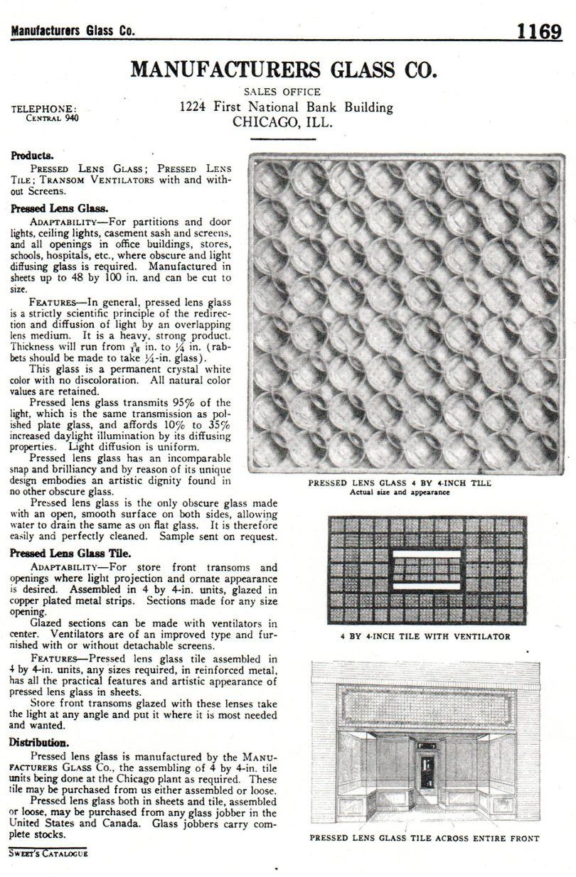 manufacturersGlassCoPressedLensTile